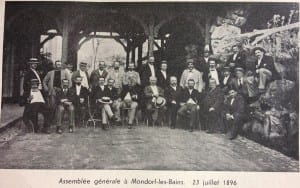Assemblée générale Mondorf les bains 23 juillet 1896